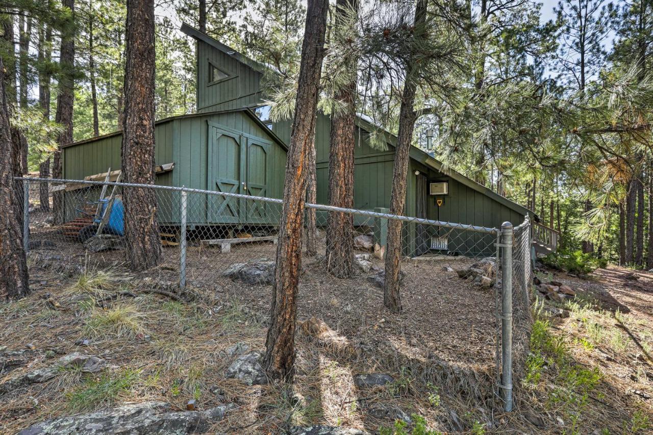 Woodsy Flagstaff Hideaway With Deck And Sunroom! Mountainaire Exterior foto